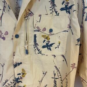 URBAN OUTFITTERS WITHOUT WALLS Sz L Yellow Tactile Long Sleeve Outdoor Training